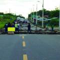 Organizaciones Shuar y Achuar de Morona protestan en Vía Macas- Puyo