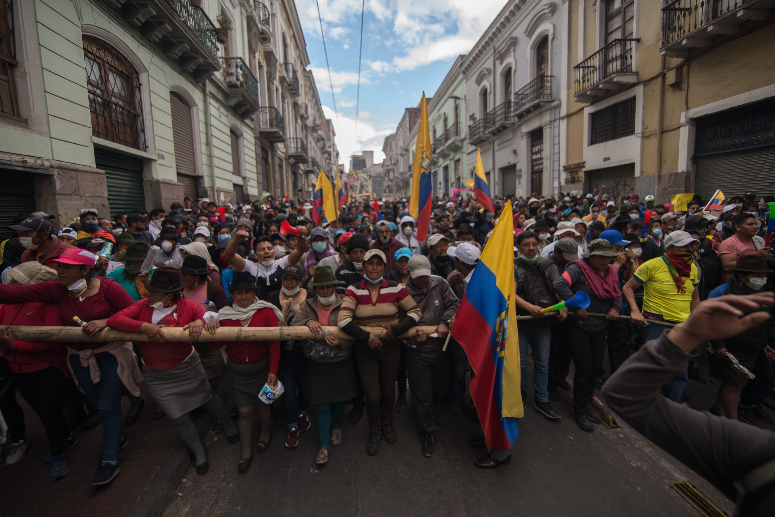 Por incapacidad y falta de voluntad del Gobierno se activa la movilización social en Ecuador -